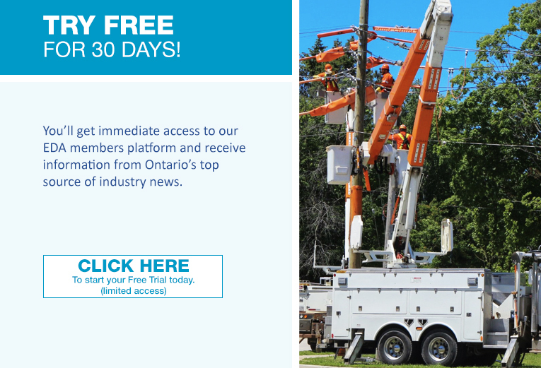 Electricity Distributors Association > Trial Membership PopUp